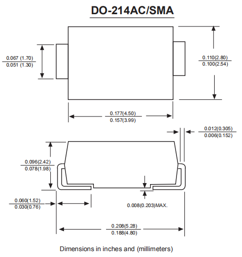 US2J二極管參數