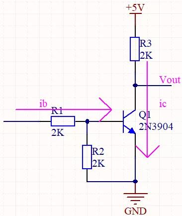 三極管開關電路