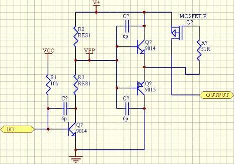 5V單片機驅(qū)動mos管電路