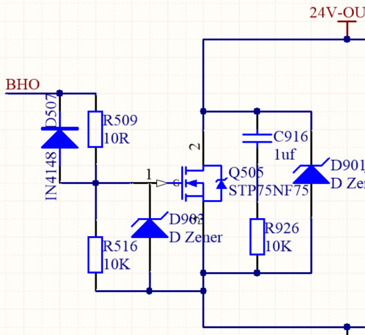 MOS管保護(hù)電路實測，分析