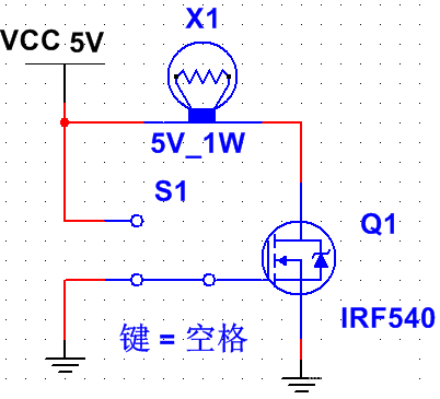 NMOS低端開關電路