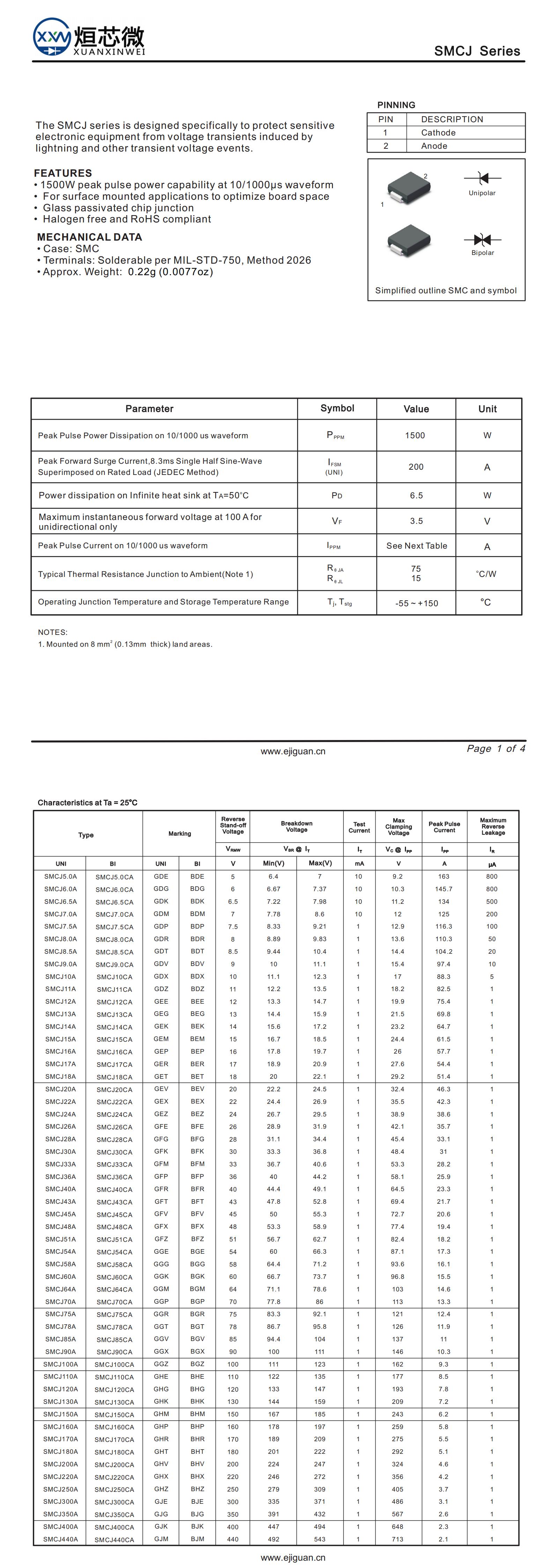 SMCJ7.5A