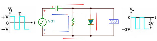 二極管鉗位電路