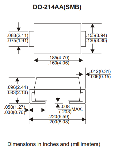 1SMB5956BT3G