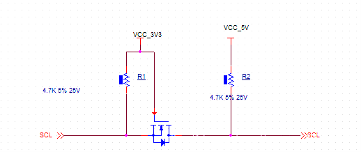 MOS管 IIC 電平轉換