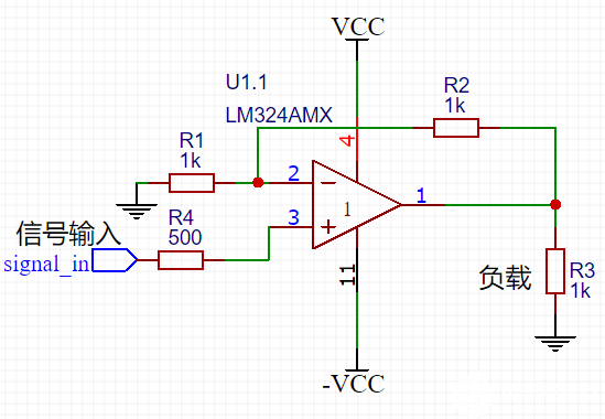 LM324 運算放大電路