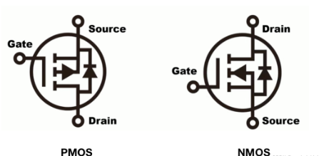 NMOS PMOS 三極管 區(qū)別