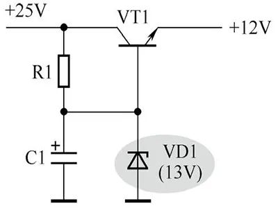 穩壓二極管應用電路